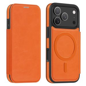 iPhone 18 Pro/17 Pro MagSafe Lompakkokotelo - Oranssi