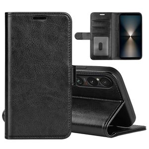 Sony Xperia 1 VII plånboksfodral med stativ – Svart