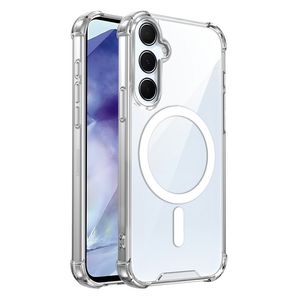 Samsung Galaxy S26 FE/S25 FE MagSafe Stötsäkert Skal - Transparent