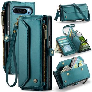 CASEME Google Pixel 10 Pro XL Fodral med 10 Kortfack - Grön