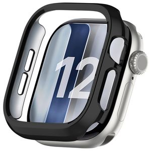Apple Watch 12 46mm Halvdekkende deksel - Svart