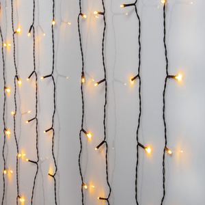 Lysgardin Golden Warm White - 1,3 x 1,3m, 80 LED