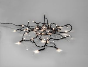 Lyskæde Crispy Ice White - 40 LED, 2,8 meter / Udendørs
