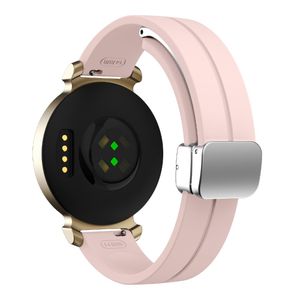 Garmin Lily 2 klokkerem i silikon med magnetisk spenne – rosa