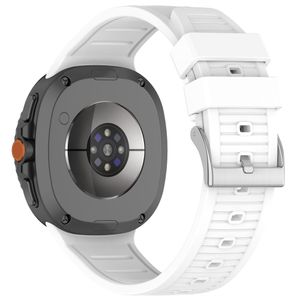 Samsung Galaxy Watch8 Classic 46mm Urrem, Silikone - Hvid