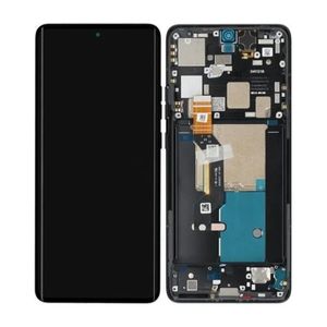 Motorola Edge 50 Pro LCD Skärm Original - Black Beauty