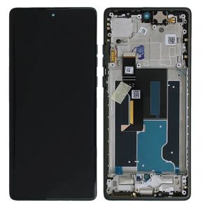 Motorola Edge 50 Fusion LCD Skærm AE Original - Forest Blue