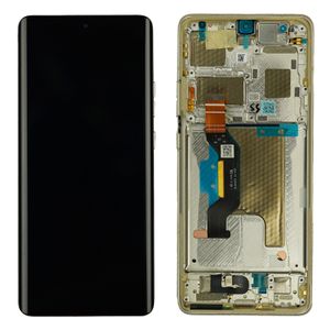 Motorola Edge 50 Ultra LCD-skjerm med ramme Original - Nordic Wood
