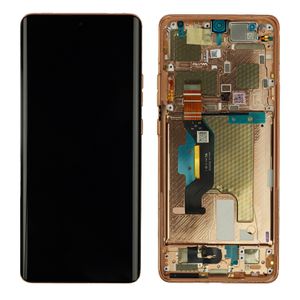 Motorola Edge 50 Ultra LCD-skjerm TN Original - Peach Fuzz