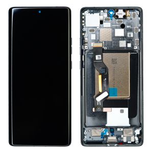Motorola Edge 50 LCD-näyttö Alkuperäinan - Koala Gray