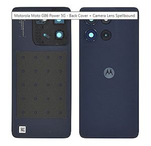 Motorola Moto G86 Power 5G Bagcover - Sort
