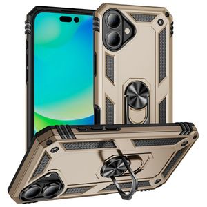 iPhone 17 Cover med ringholder - Guld