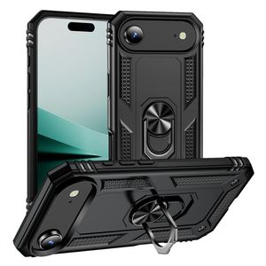 iPhone 17 Air Cover med ringholder - Sort