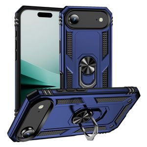 iPhone 17 Air Kuori, Sormuksenpidike - sininen
