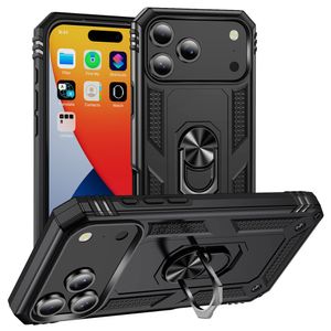 iPhone 17 Pro Kuori, Sormuksenpidike - musta