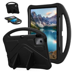 Lenovo Idea Tab Plus Deksel EVA Stativ Bærehåndtak Barnevennlig - Svart