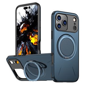 iPhone 18 Pro Max/17 Pro Max Magsafe-deksel med ringholder – blå