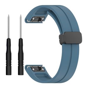 Garmin Fenix 8 47mm etc. Watch Strap with Tools - Blue