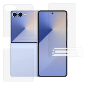 Samsung Galaxy Z Flip8 Skærmbeskyttelse Sæt 3-pak Forside + Bagside