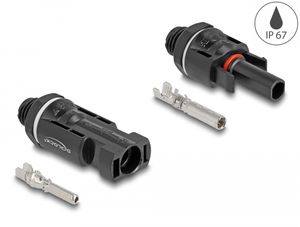 Delock DL4 solcellestik 2 stk. – sort