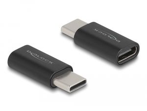 Delock Adapter SuperSpeed USB 10 Gbps USB-C til USB-C - svart