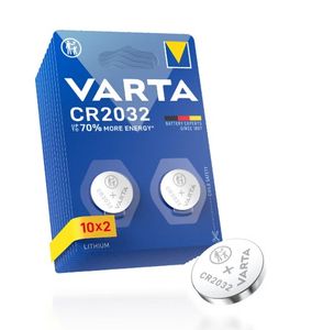 VARTA Lithium Coin-knapcellebatteri CR2032, 2-pak x10