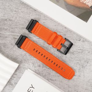 Garmin Fenix ​​8 43 mm osv. Klokkereim i nylon - Oransje