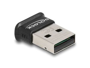 Delock USB 2.0 Bluetooth-adapter 4.0 dobbel modus – svart