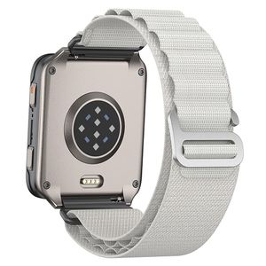 Garmin Venu X1/Fenix 8 Pro/Quatix 8 etc. Klockarmband Nylon – Vit