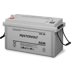 Mastervolt 12V 130Ah AGM-batteri 408 x 176 x 228mm