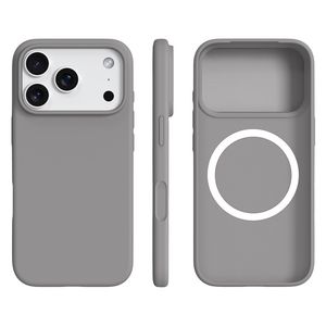 iPhone 18 Pro Max/17 Pro Max deksel Ultratynt Magsafe-deksel – grått