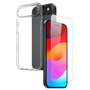 NORTHJO iPhone Air Deksel & Skjermbeskytter - Gjennomsiktig