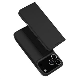 DUX DUCIS iPhone 17 Pro Max Fodral med stativ - Svart
