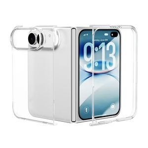 iPhone Fold-deksel Anti-fall - Gjennomsiktig