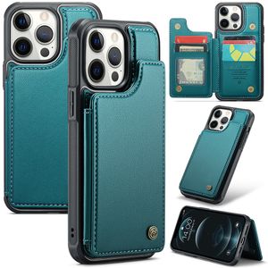 CASEME iPhone 12 Pro Max Skal med Plånbok - Grön