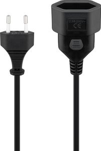 Goobay förlängningskabel Europlug 2 m – svart