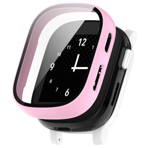 Xplora X6 Play-deksel med skjermbeskytter i herdet glass – rosa