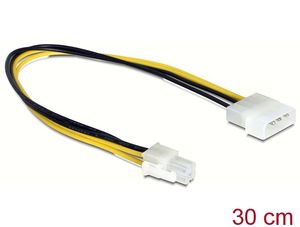 Delock kabel P4 hane till Molex 4 pin hane 30 cm