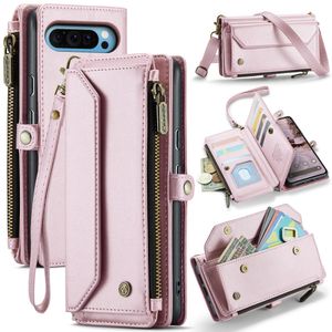 CASEME Google Pixel 10 Pro XL Fodral med 10 Kortfack - Rosa