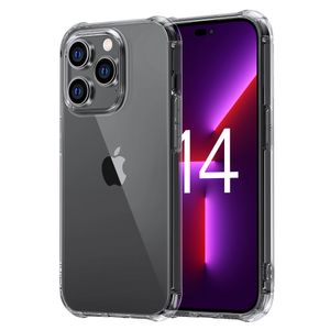 LEEU DESIGN Case for iPhone 14 Pro Max- Transparent Black case
