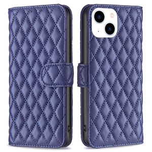 BF Rhombus Pattern Cover for iPhone 14 cover - Blue