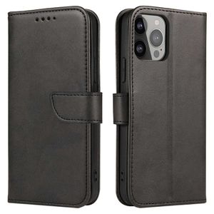 IPhone 14 Calf Texture cover - Black