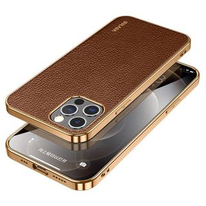 SULADA iPhone 14 Pro Max hybrid case - Brown