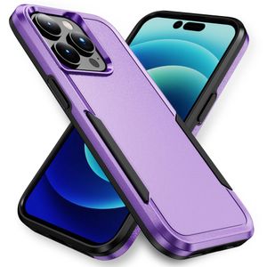 IPhone 14 Pro Max Protective PC + TPU case - Purple