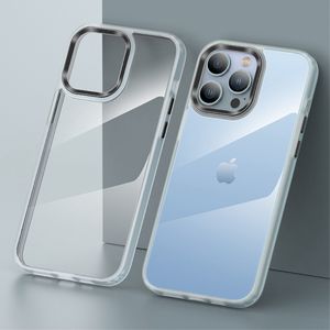 Shockproof iPhone 14 Pro Max smartphone case - Transparent