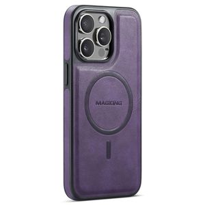MAGKING iPhone 15 Pro Max Kuori MagSafe - Violetti
