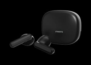 Streetz Trådlösa Earbuds – svart