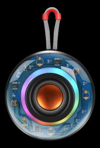 Streetz transparent Bluetooth-højttaler med LED og TWS, 5 W