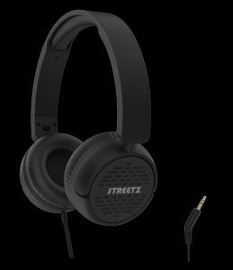 Streetz H110 kuulokkeet korvakuulokkeet 3,5 mm – musta
