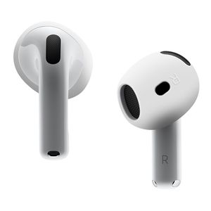AirPods 4 Silikone Cover til Hovedtelefoner - Hvid